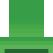 Green warp pipe from Mario Bros game